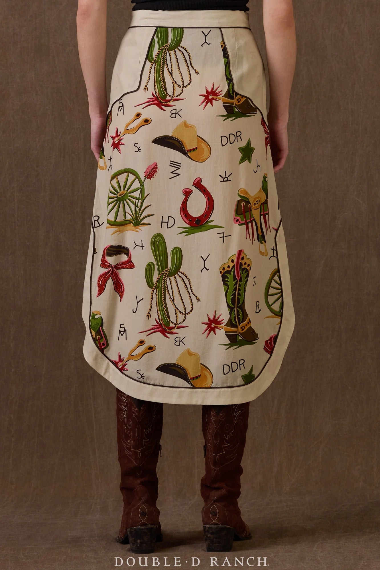ATOMIC RANCH A-LINE SKIRT S1830