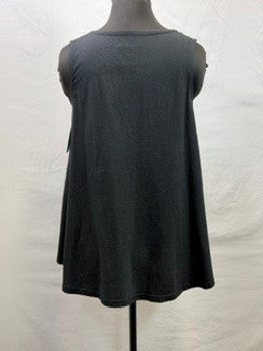 CF104-9 BLK TANK W/BEADED NECK S