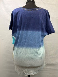 CF105-12 CROSS STITCH TOP 2X