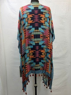 CF105-13 SADDLE UP PONCHO PLUS SIZE