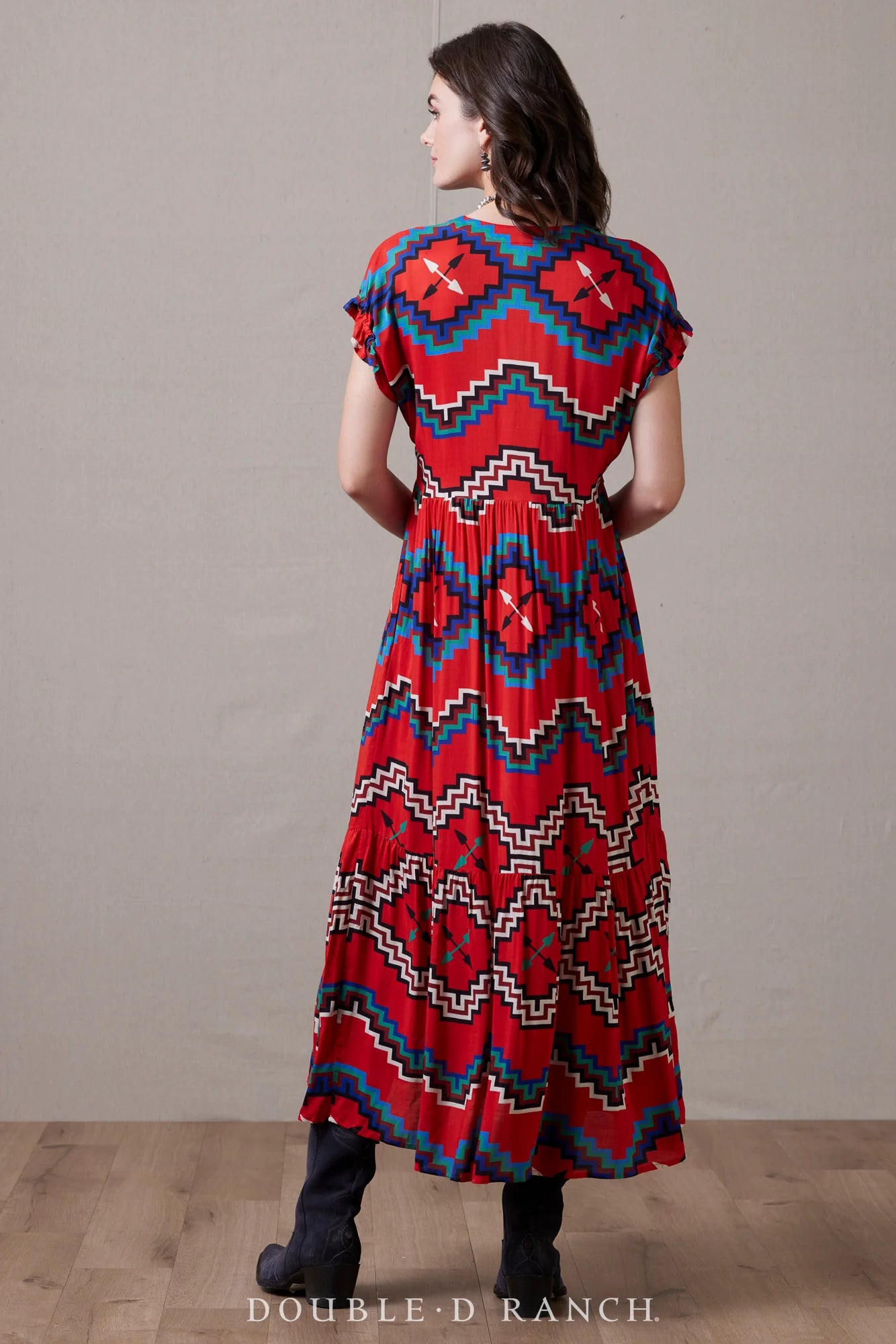 FIRE WEAVER MAXI DRESS D1453