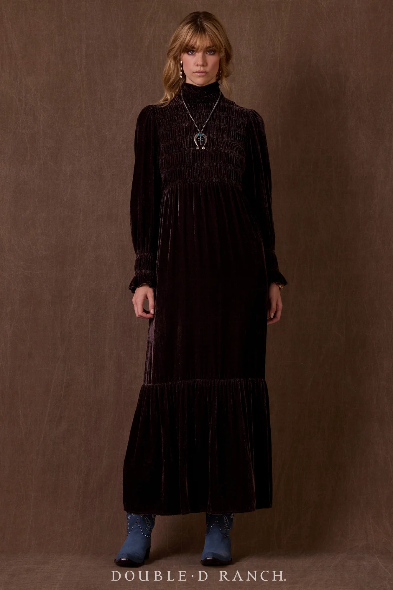 THROUGH WRINGER DRESS D1481
