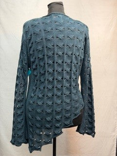 CF86-23 TEAL HOLY SWEATER XL