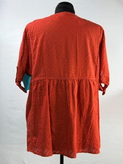 CF86-58 RED EMB TOP XL
