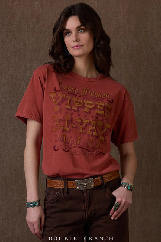 YIPPIE KI-YAY TEE T4106