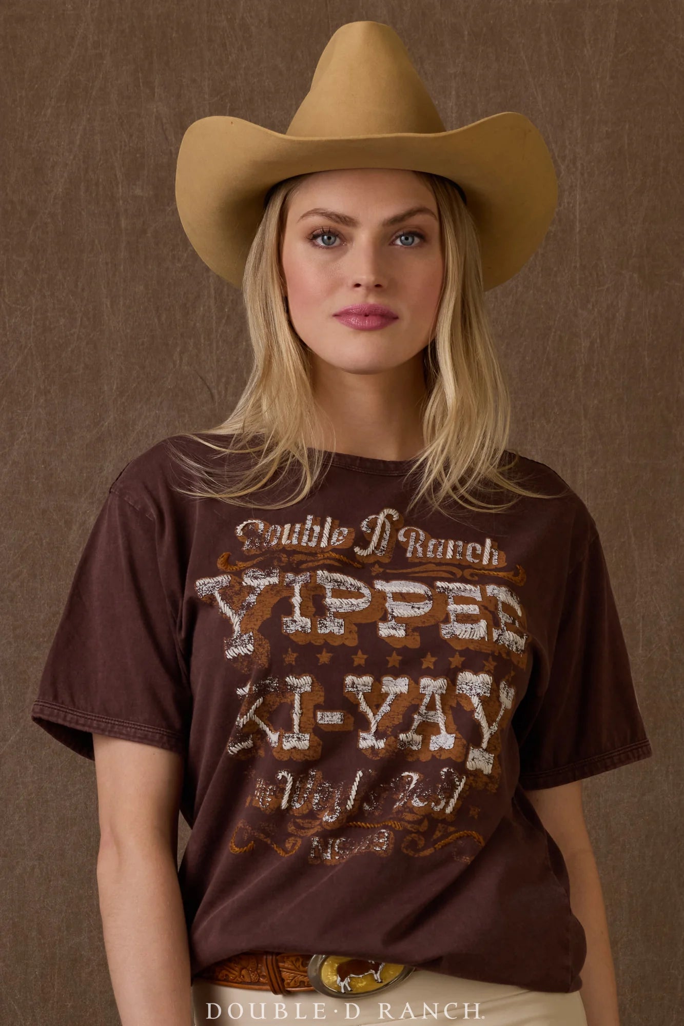 YIPPIE KI-YAY TEE T4106