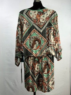 CF86-44 COWGIRL ROMPER XL