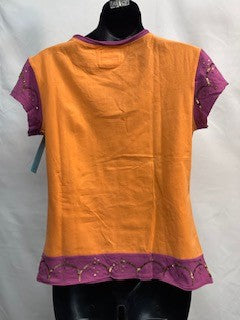 CF52-186 PINK/ORG TOP M