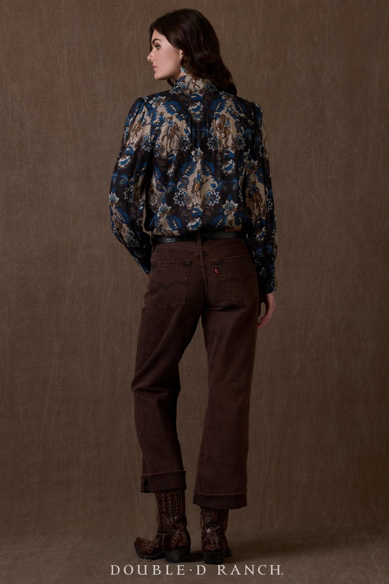 DEWITT'S DAMASK BLOUSE T4113
