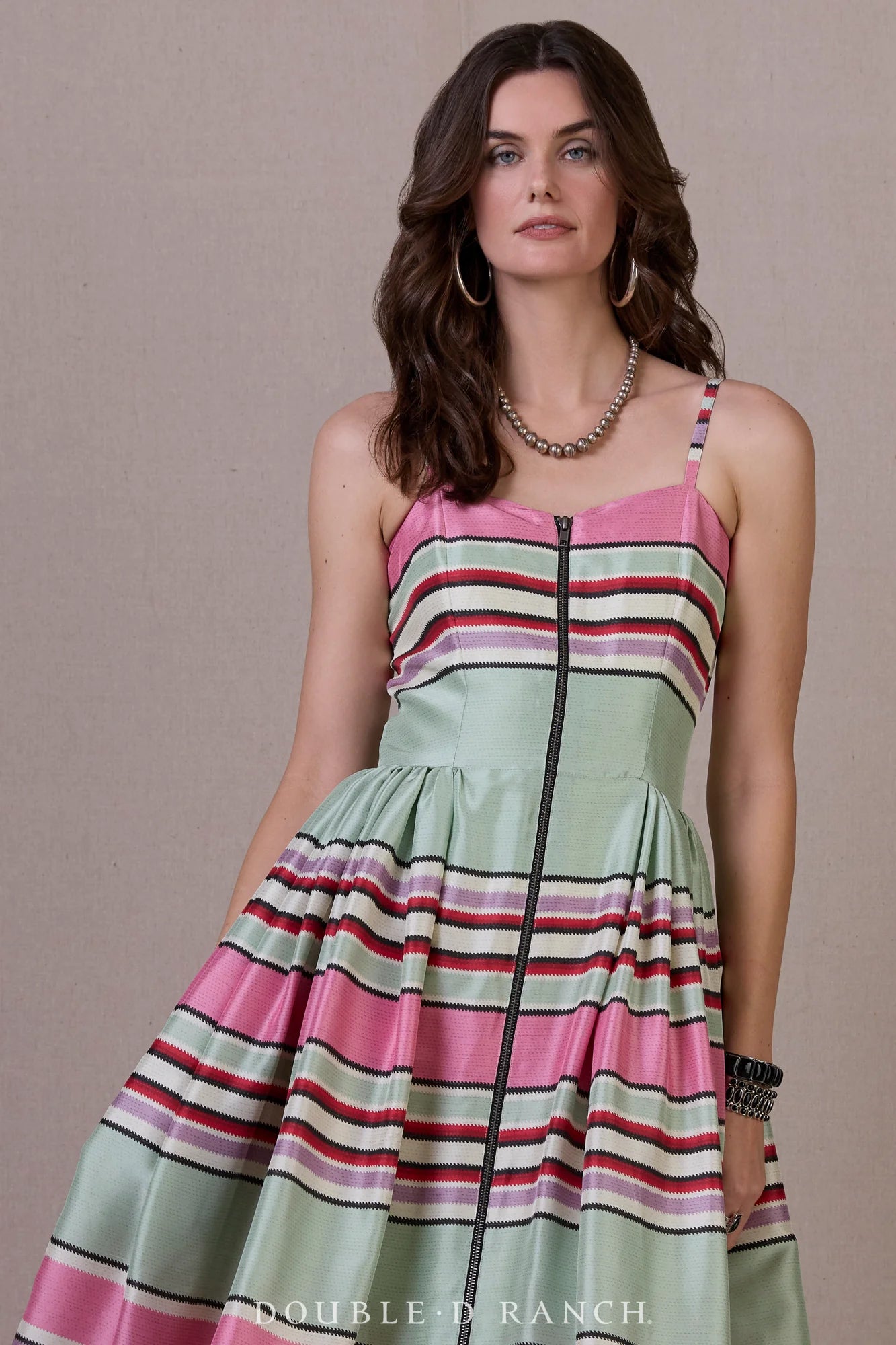ROUND TOP SERAPE DRESS D1503