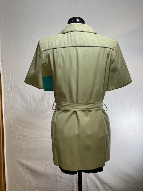 CF46-52 SAGE GREEN SHORT SLEEVE JACKET -SMALL