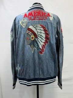 CF106-6 DENIM CHIEF JACKET 2X