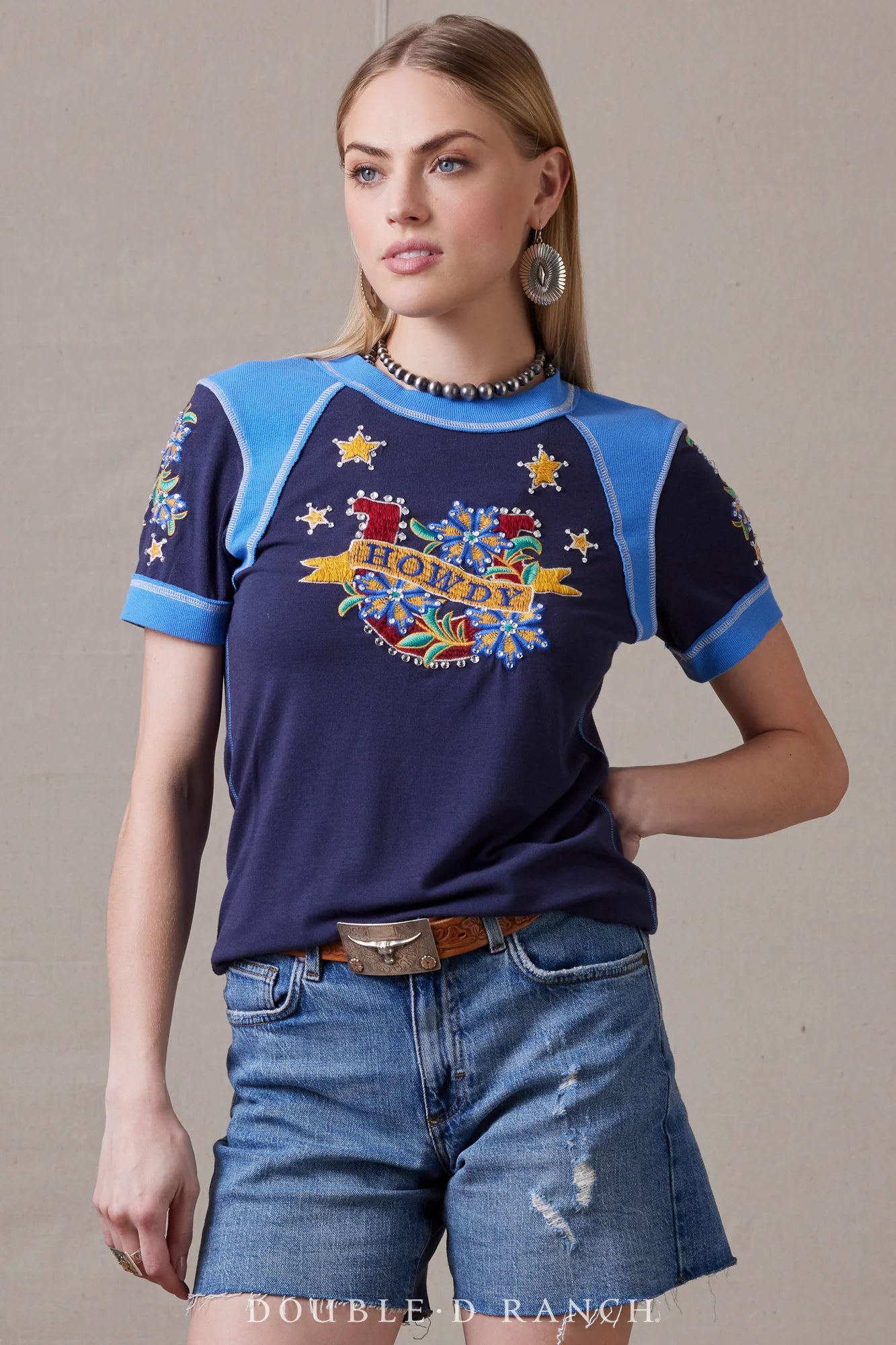 HOWDY COWGIRL TEE T4053