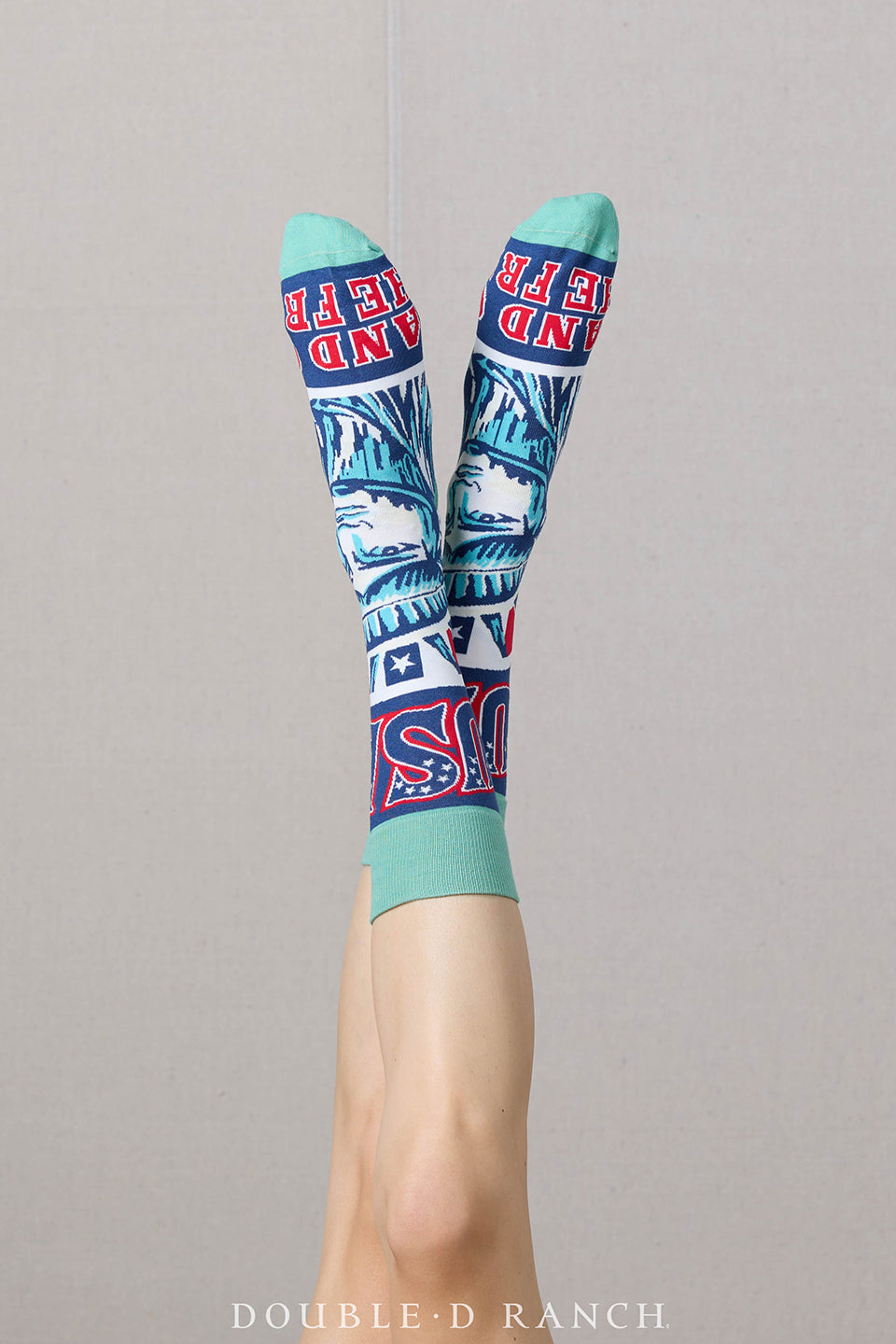 NU PATRIOT SOCK-TALL LADY LIBERTY