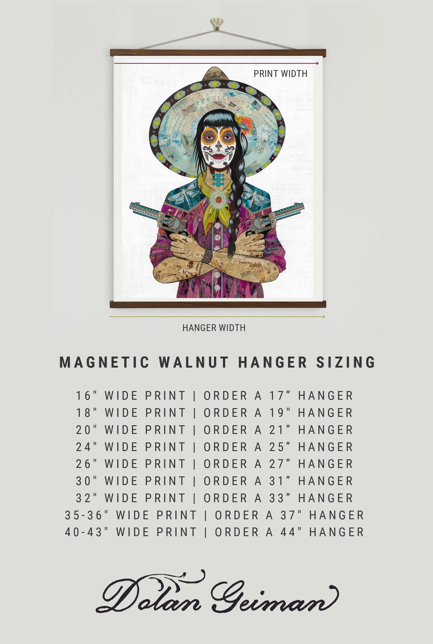 Art Print | Cowgirl Wall Art | FOOL'S GOLD (MIDNIGHT)