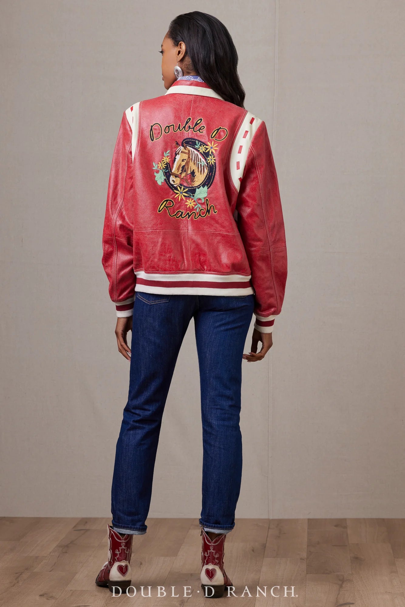 DONNA'S VARSITY JKT C3393