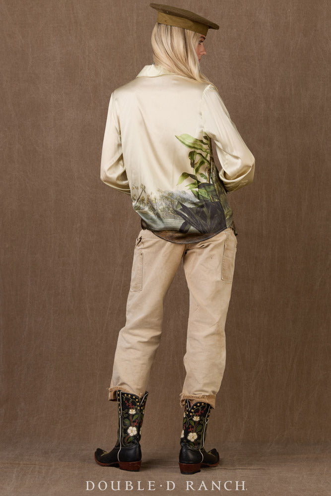 LOUISIANA HERON BLOUSE T4275