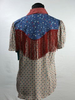 CF32-10 R/W/B/ FRINGE TOP S