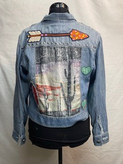 CF62-16 ARROW TENCEL JACKET S