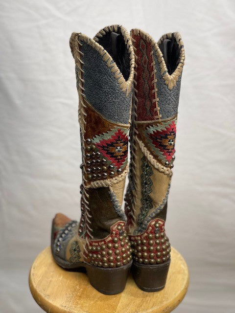 CF62-9 THIS OLD QUILT BOOT 7