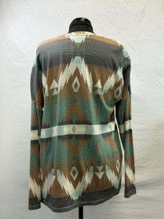 CF1-68 TAN/GREEN TOP L
