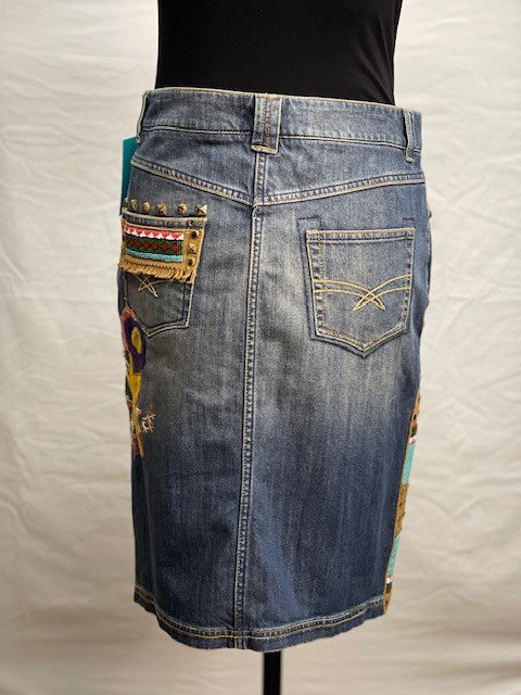 CF00-7DENIM SKIRT 6