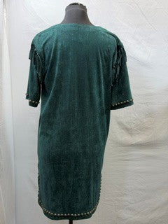 CF18-2 GREEN FAR OUT WEST DRESS XS