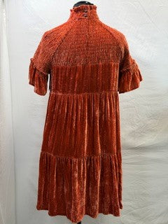 CF18-16 RODEO RED CANTER DRESS XS