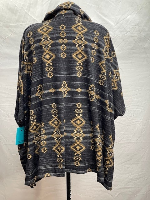 CF54-11 NAVY PONCHO L/XL