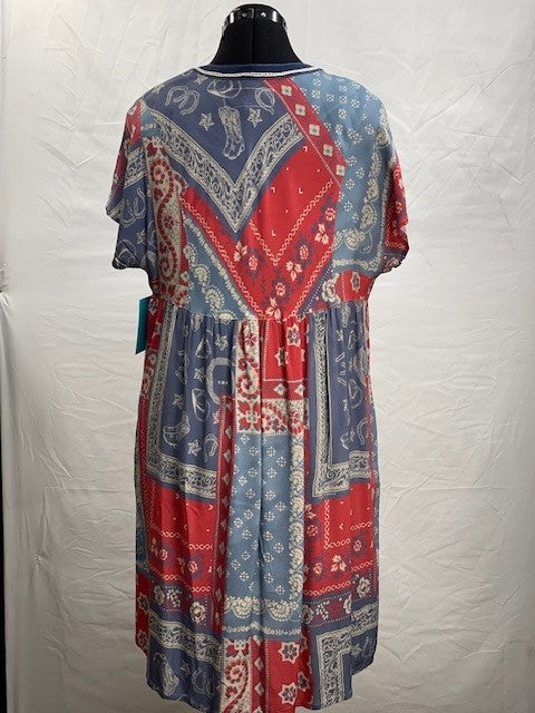 CF38-25 BANDANA DRESS M