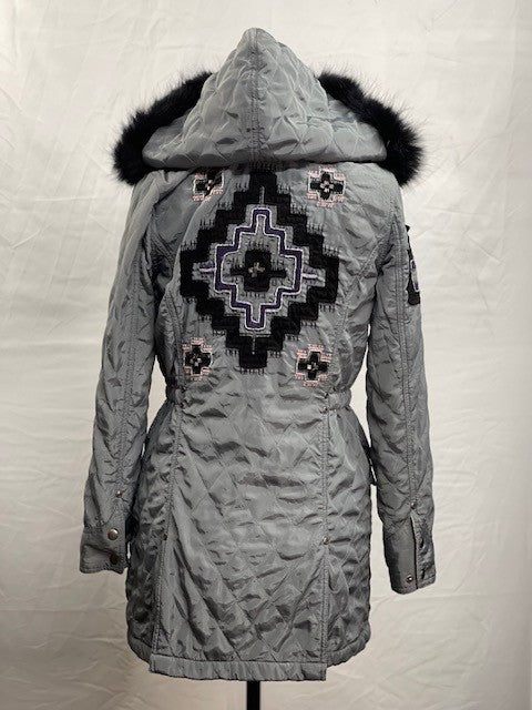 CF6-12 QUILTED COAT XS