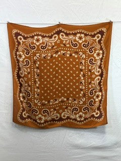 CF76-47 ORG WALKER SCARF 25X25