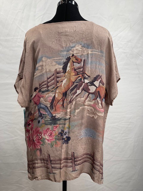 CF6-14 BRONC PONCHO S