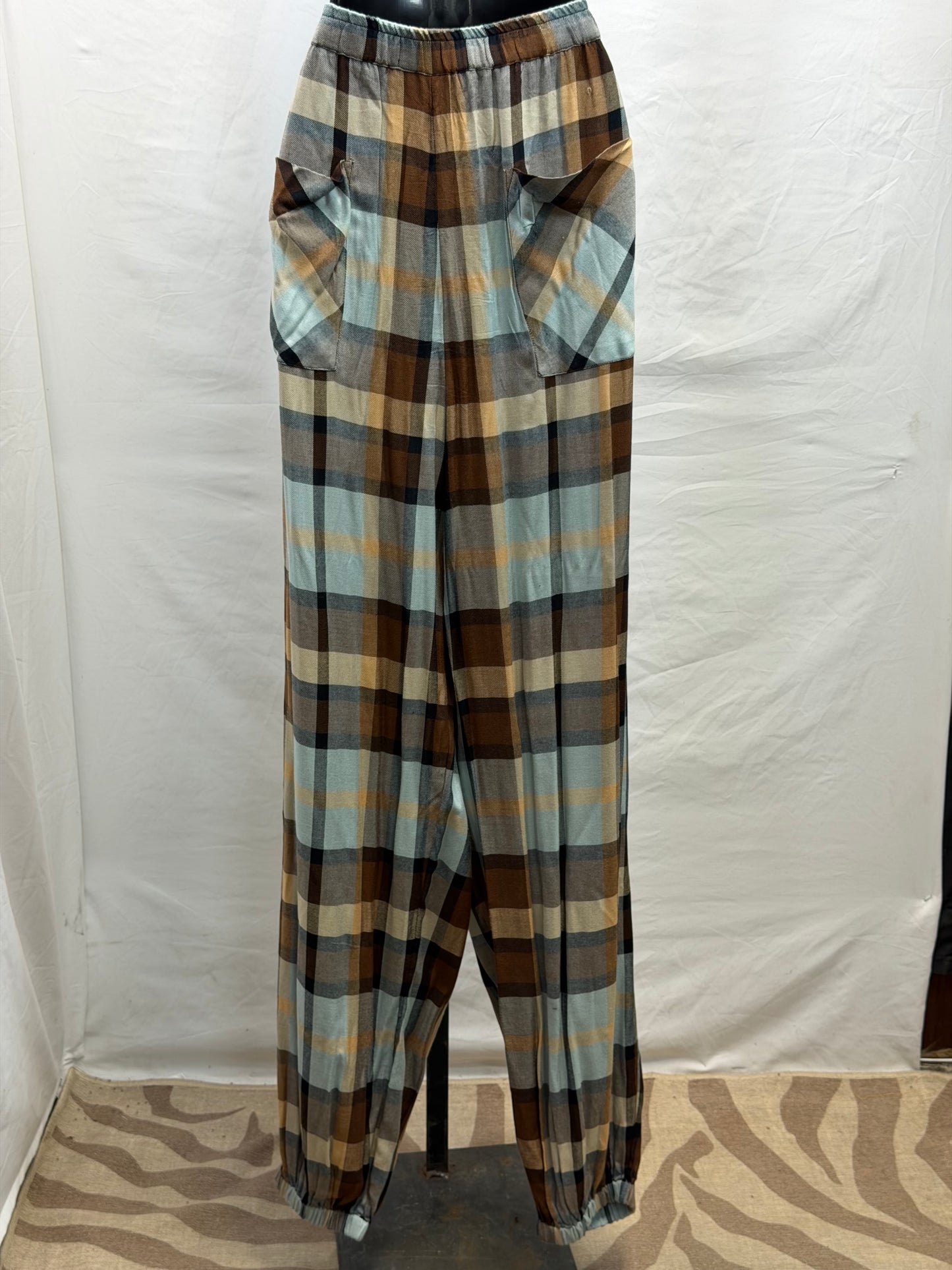 CF105-36 WOODSIDE PLAID PANT 2X