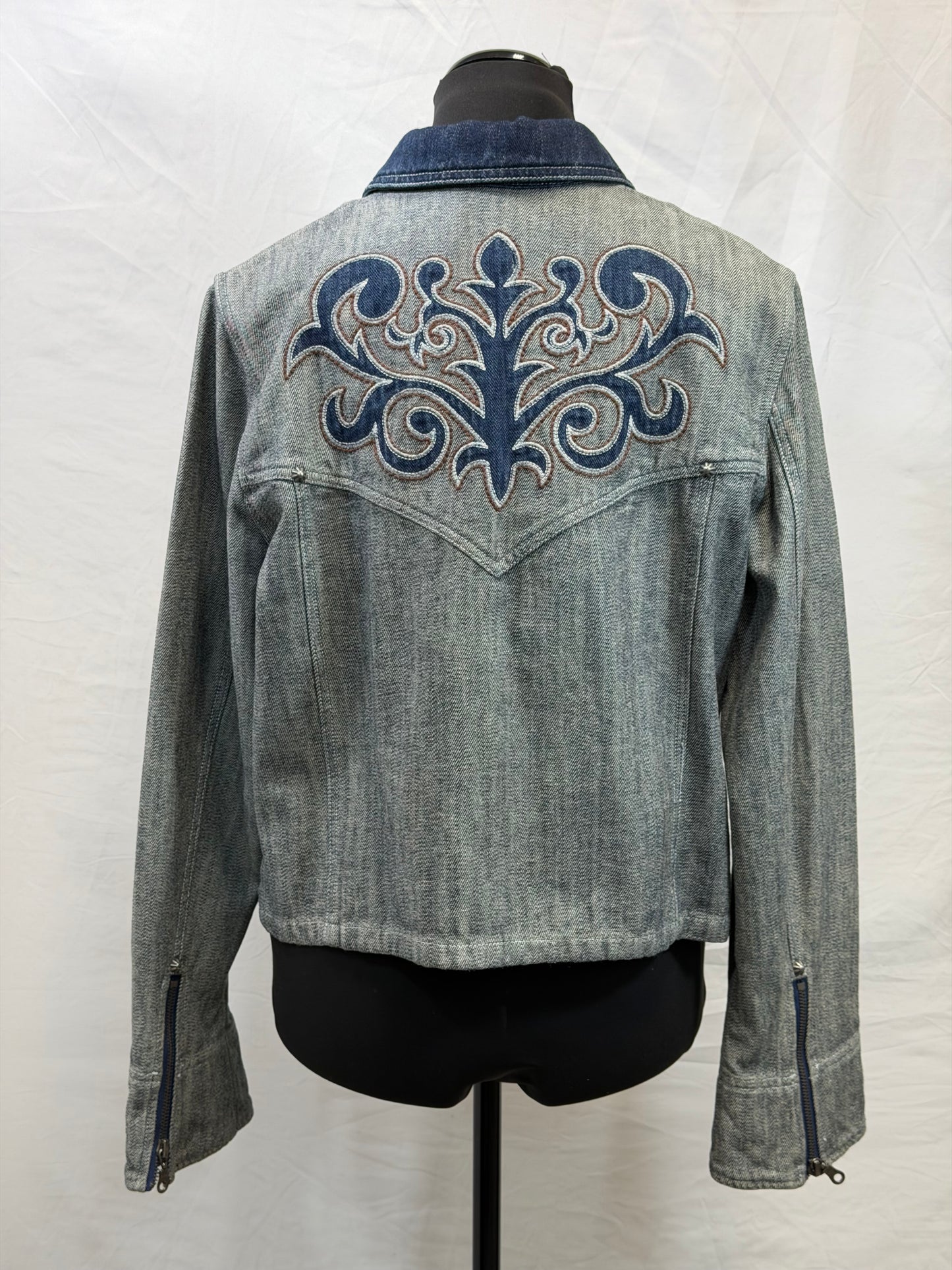 CF84-22 HEAD'EM UP DENIM JACKET L