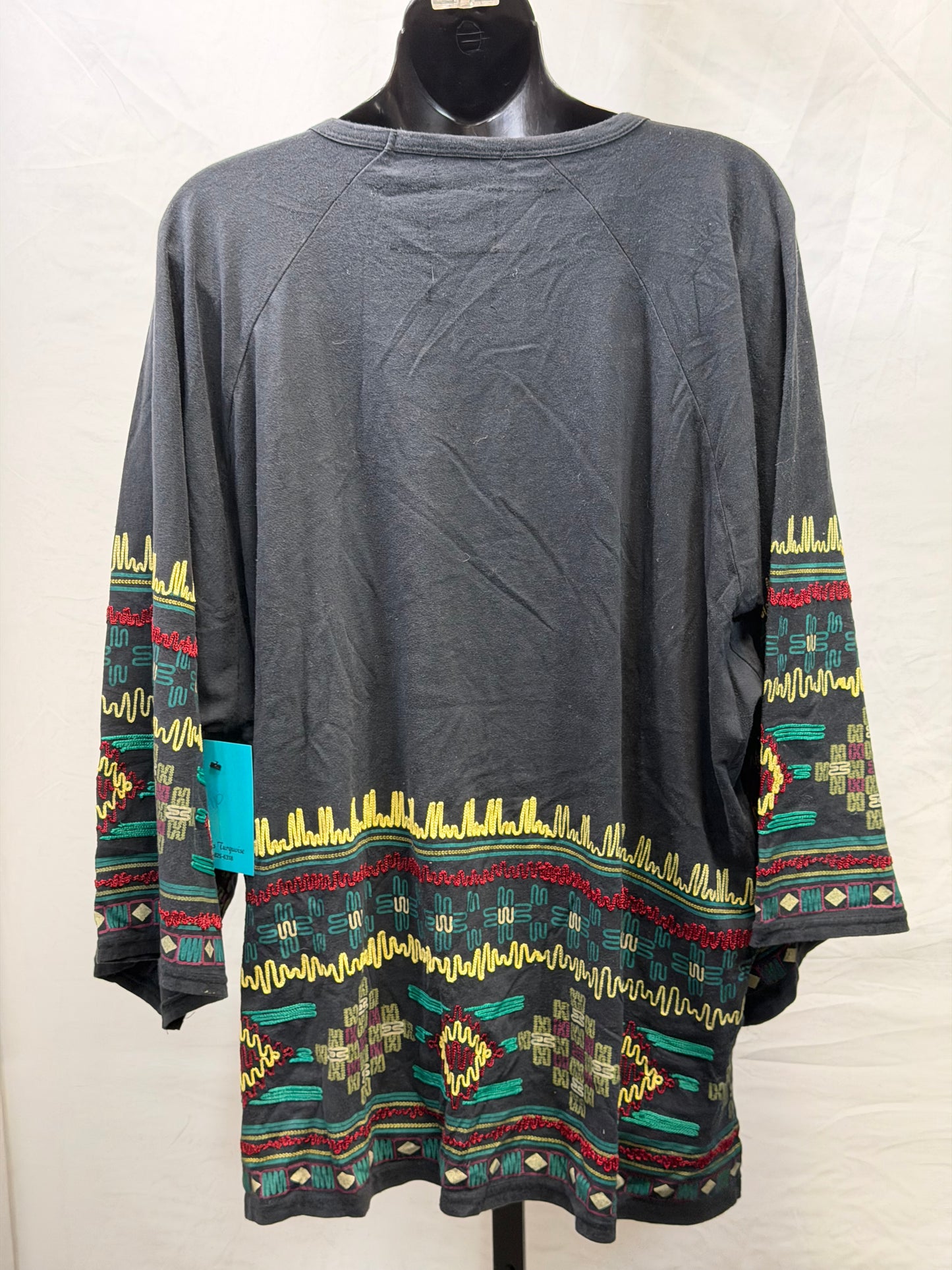 CF107-80 BELL SLV TUNIC S