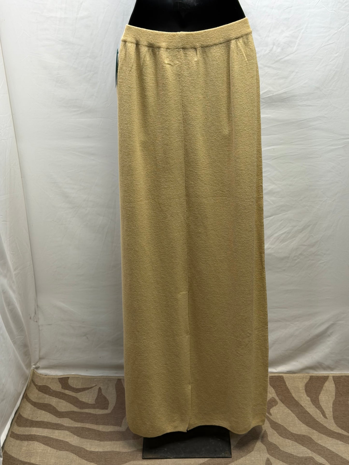 CF107-116 BUTTER MAXI SKIRT M