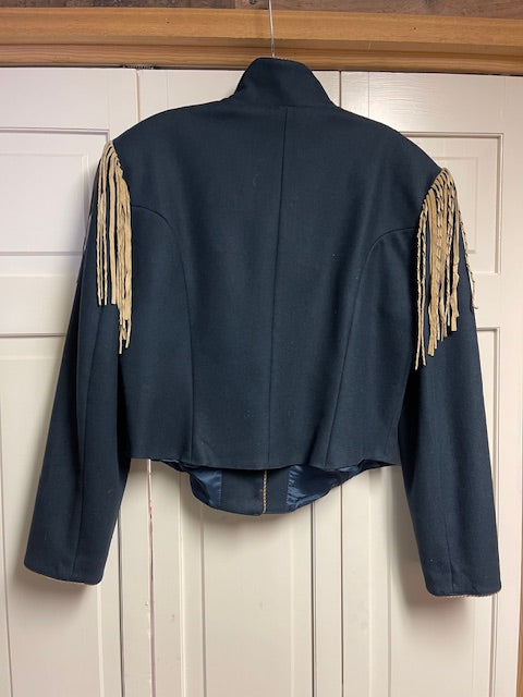 CF21-12 SCOUT JKT W/FRINGE & EMBROIDERY - MED