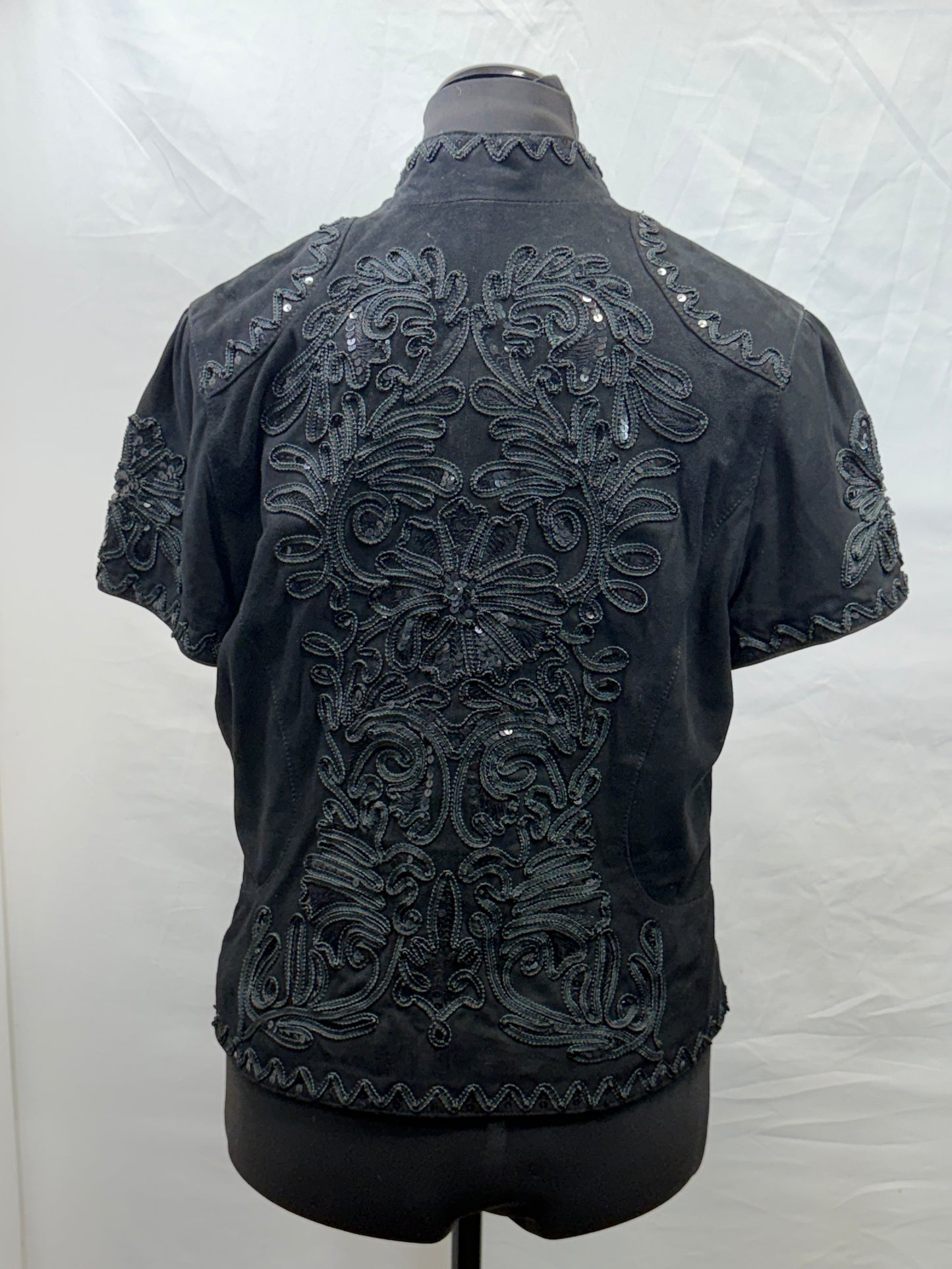 CF47-51 BLK SS SUEDE JACKET M