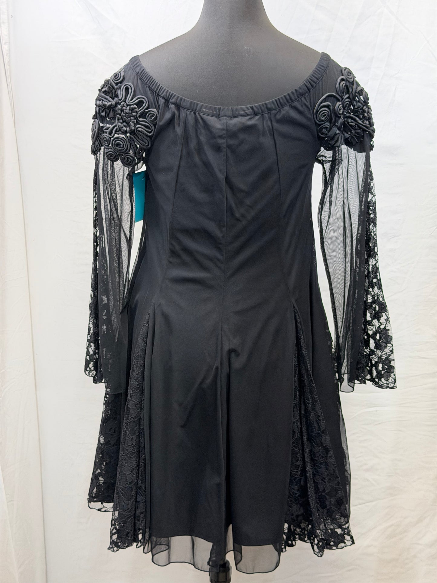 CF110-13 ROYA SOUTACHE DRESS M