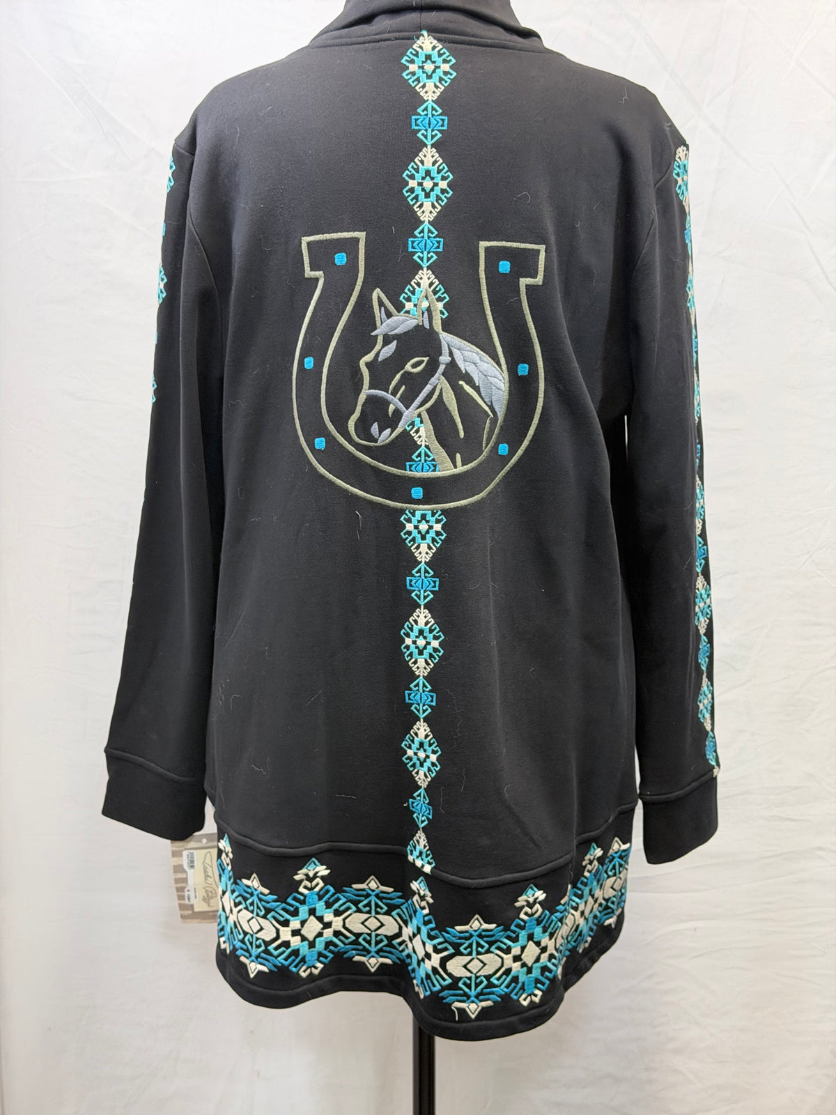 CF112-13 TASHA POLIZZA HORSE CARDI XL