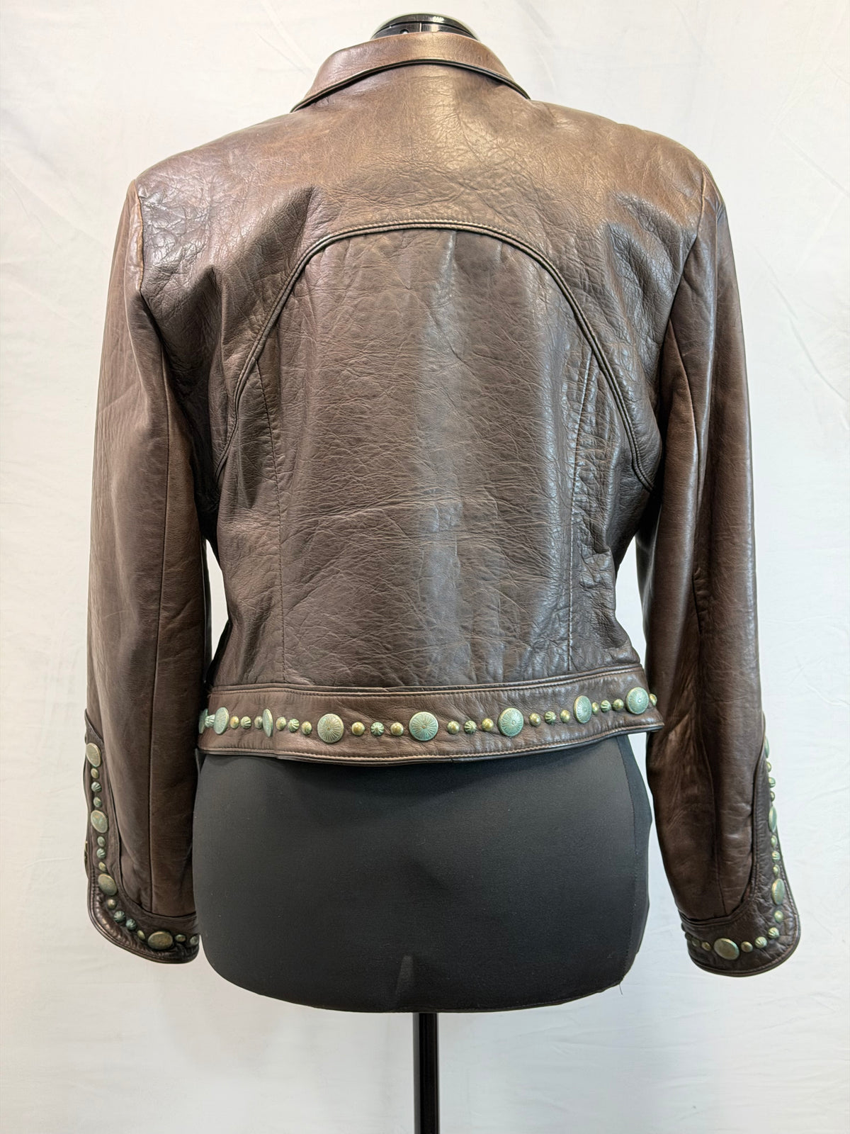 CF109-33 TARNISHED BUTTON JACKET XL