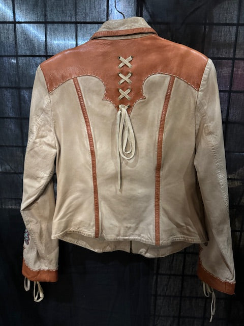 CF11-9 DDR LEATHER JKT-XS