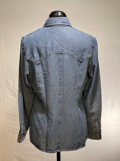 CF42-56 3-SNAP DENIM WORKSHIRT-S