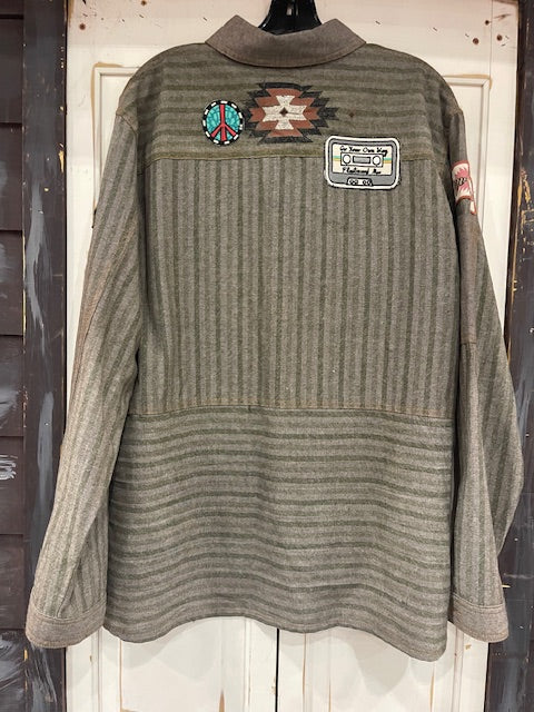 CF33-19 US ARMY FIELD SHIRT JKT-XL