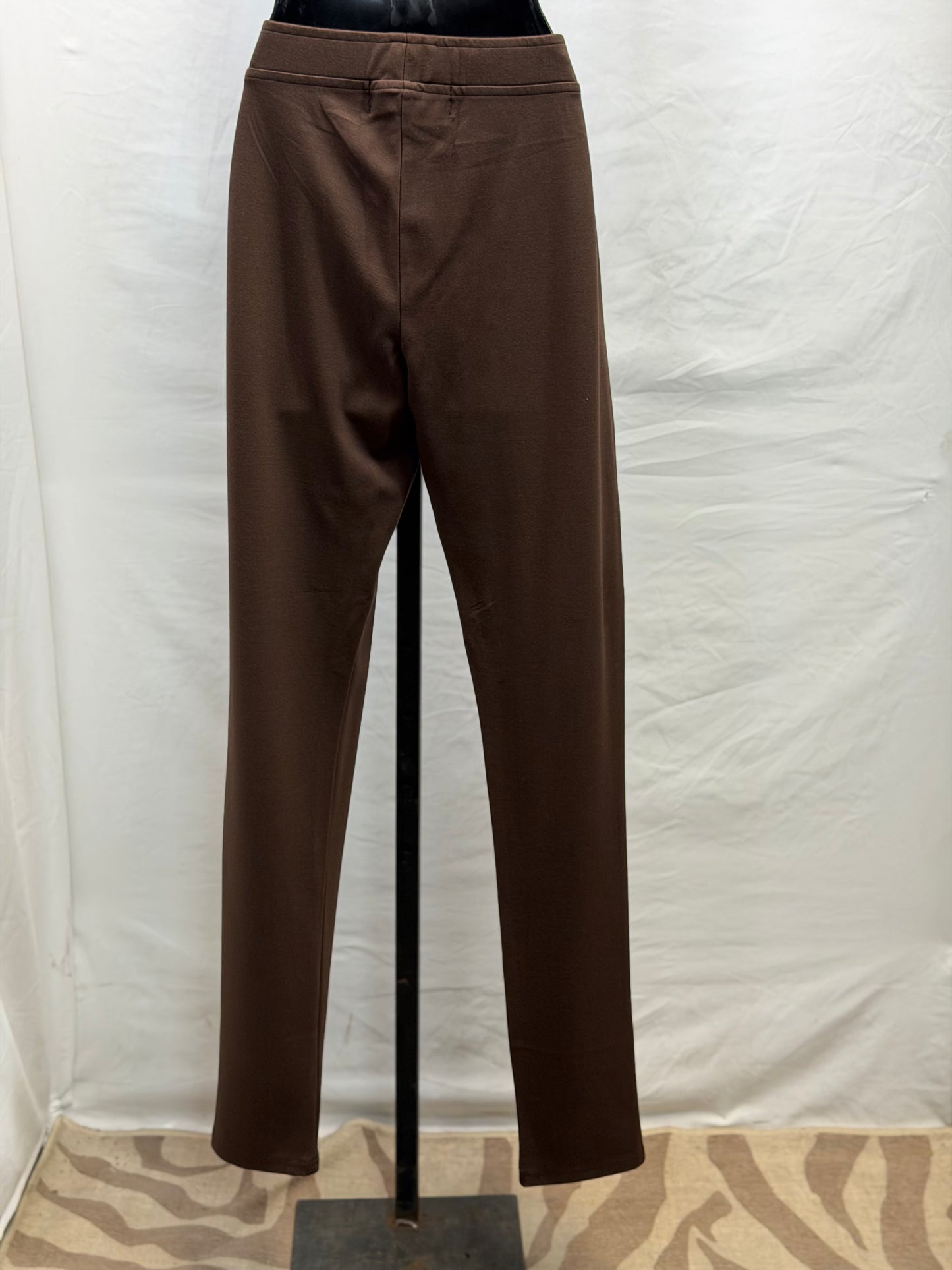 CF84-13 BROWN RAYADO LEGGING M
