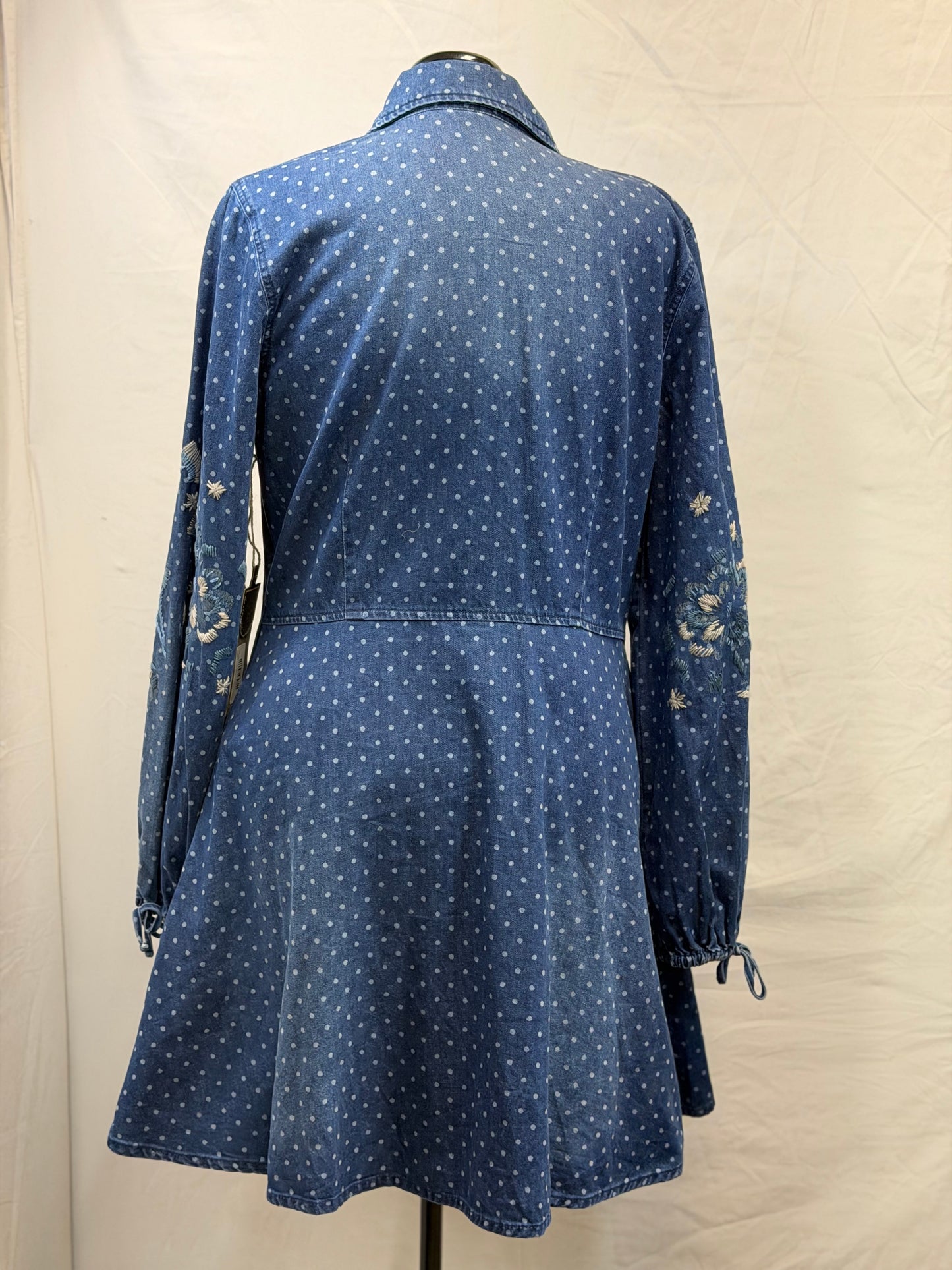 CF84-12 CIRCLE DOT DRESS L