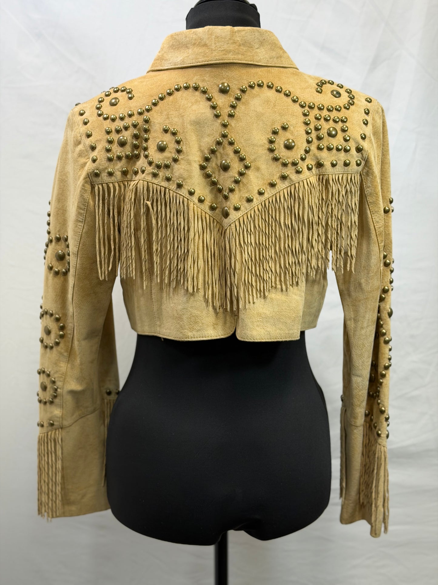 CF52-243 SCULLY FRINGE BOLERO M
