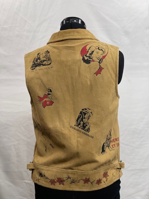CF17-31 DESPERADO SUEDE VEST XS