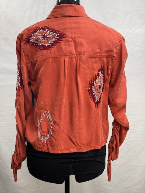 CF48-25 SALMON ZIP JACKET XS